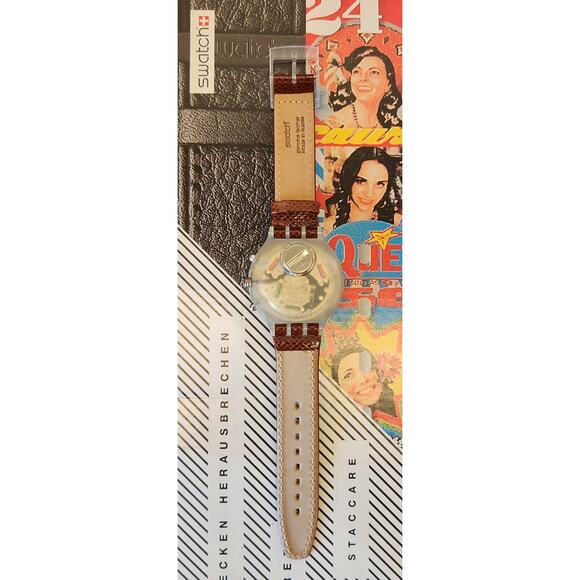 Swatch watch OVERBOARD SBK105 1995 AquaChrono New old stock - Picture 8 of 11